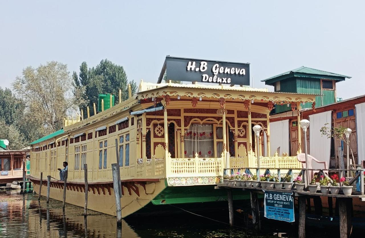 Srīnagar Heritage Geneva House Boat מראה חיצוני תמונה